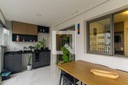 Varanda gourmet de apartamento para alugar com 2 quartos, 68m² em Vila Zilda, São Paulo