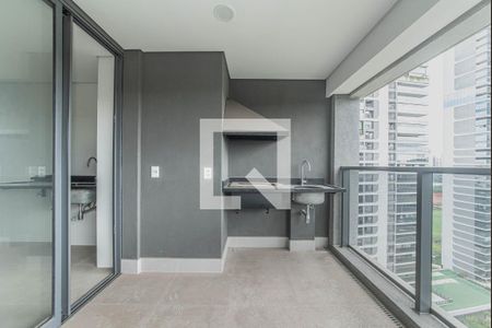 Varanda de apartamento para alugar com 3 quartos, 141m² em Real Parque, São Paulo