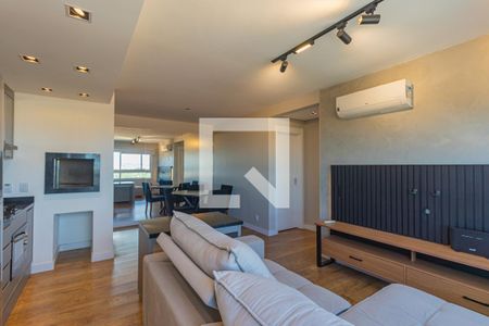 Sala/Cozinha de apartamento para alugar com 2 quartos, 54m² em Centro, Canoas