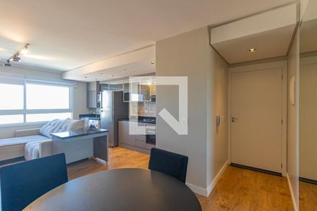 Sala/Cozinha de apartamento para alugar com 2 quartos, 54m² em Centro, Canoas