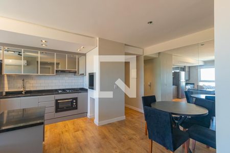 Sala/Cozinha de apartamento para alugar com 2 quartos, 54m² em Centro, Canoas