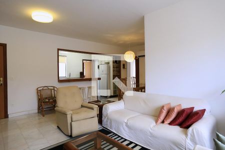 Sala de apartamento à venda com 3 quartos, 100m² em Sion, Belo Horizonte