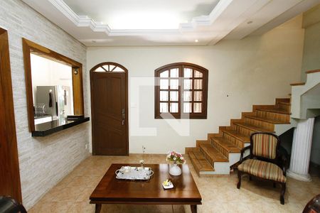 Sala casa 1 de casa à venda com 4 quartos, 360m² em Jardim América, Belo Horizonte