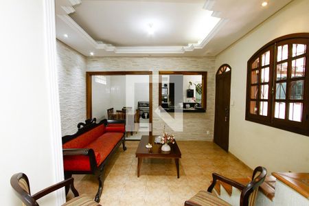 Sala casa 1 de casa à venda com 4 quartos, 360m² em Jardim América, Belo Horizonte