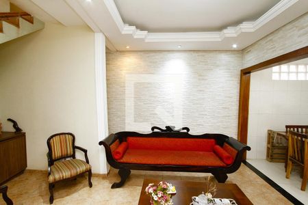 Sala casa 1 de casa à venda com 4 quartos, 360m² em Jardim América, Belo Horizonte