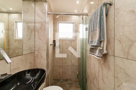 Banheiro da Suíte de apartamento à venda com 2 quartos, 55m² em Jardim Modelo, São Paulo