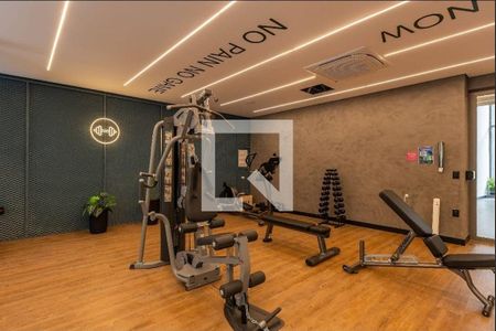 área comum de kitnet/studio à venda com 1 quarto, 24m² em Pompeia, São Paulo