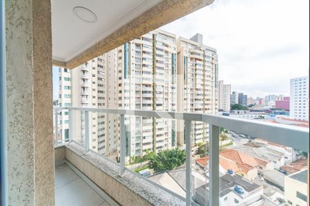 Varanda da Sala de apartamento para alugar com 2 quartos, 60m² em Casa Branca, Santo André