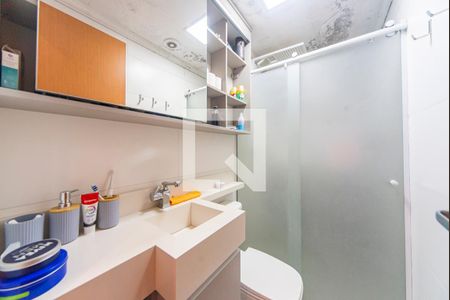 Banheiro de apartamento para alugar com 2 quartos, 60m² em Casa Branca, Santo André