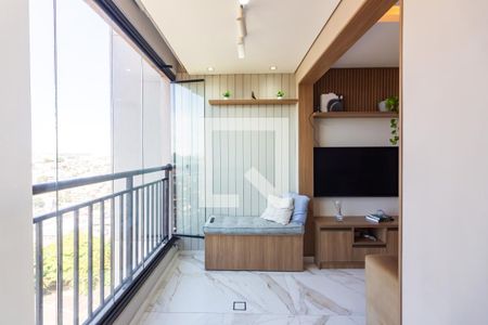 Varanda  de apartamento para alugar com 2 quartos, 48m² em Padroeira, Osasco