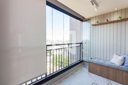 Varanda  de apartamento para alugar com 2 quartos, 48m² em Padroeira, Osasco