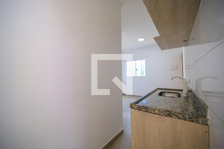 Cozinha de apartamento para alugar com 2 quartos, 38m² em Vila Santana, São Paulo