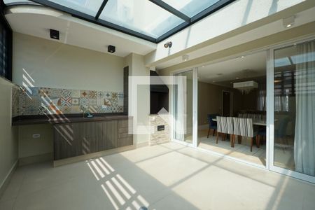 Varanda gourmet de casa de condomínio à venda com 3 quartos, 286m² em Vila Monumento, São Paulo
