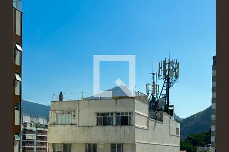 Sala - vista para o Cristo redentor de apartamento à venda com 3 quartos, 98m² em Ipanema, Rio de Janeiro