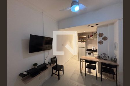 Sala de apartamento para alugar com 1 quarto, 35m² em Copacabana, Rio de Janeiro