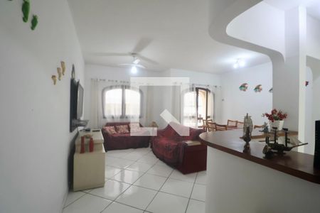 Sala de apartamento para alugar com 2 quartos, 85m² em Jardim Ana Maria, Guarujá