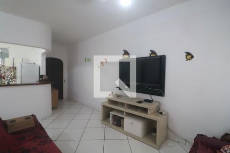 Sala de apartamento para alugar com 2 quartos, 85m² em Jardim Ana Maria, Guarujá