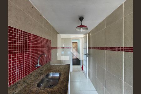 Cozinha de apartamento à venda com 2 quartos, 57m² em Taquara, Rio de Janeiro