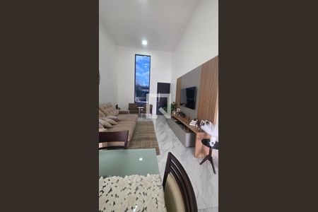 Sala de casa de condomínio para alugar com 3 quartos, 160m² em Shopping Park, Uberlândia