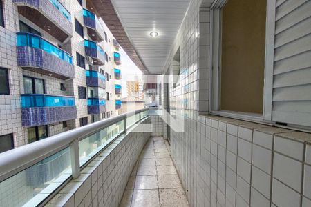 Sacada  de apartamento para alugar com 1 quarto, 36m² em Cidade Ocian, Praia Grande