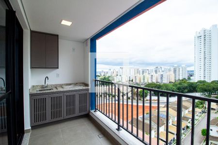 Varanda da Sala de kitnet/studio para alugar com 1 quarto, 49m² em Parque Campolim, Sorocaba
