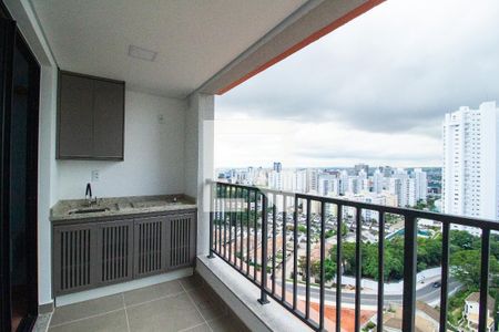 Varanda da Sala de apartamento para alugar com 1 quarto, 49m² em Parque Campolim, Sorocaba