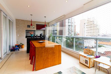 Varanda de apartamento para alugar com 4 quartos, 134m² em Vila Romana, São Paulo