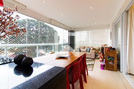 Varanda de apartamento para alugar com 4 quartos, 134m² em Vila Romana, São Paulo