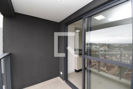 Sacada da Sala de apartamento para alugar com 1 quarto, 50m² em Boa Vista, Curitiba