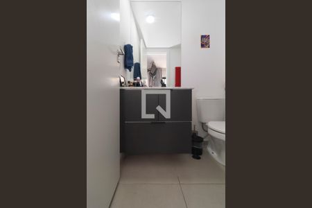 Banheiro da Suíte  de kitnet/studio para alugar com 1 quarto, 29m² em Sumaré, São Paulo