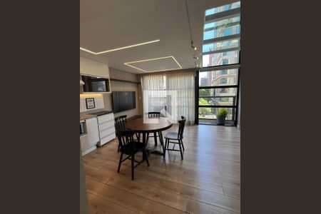 Sala de apartamento para alugar com 1 quarto, 50m² em Vila Nova Conceição, São Paulo