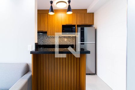Cozinha de apartamento para alugar com 2 quartos, 47m² em Pompeia, São Paulo