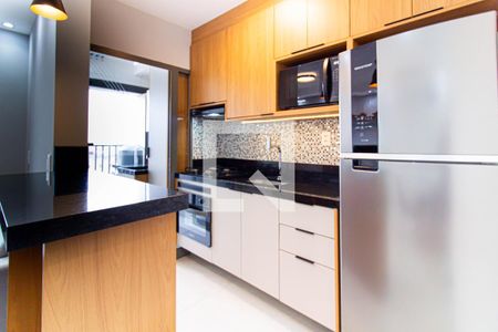 Cozinha de apartamento para alugar com 2 quartos, 47m² em Pompeia, São Paulo