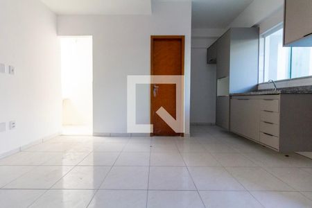 Sala, Cozinha e área de serviço de apartamento para alugar com 1 quarto, 36m² em Penha de França, São Paulo