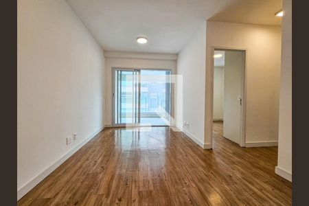 Sala de apartamento para alugar com 2 quartos, 63m² em Jardim Caravelas, São Paulo