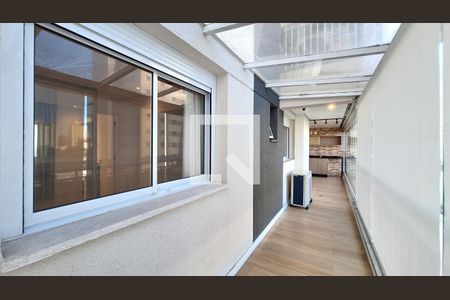 Varanda de apartamento para alugar com 3 quartos, 107m² em Várzea da Barra Funda, São Paulo