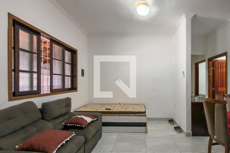 Sala de casa para alugar com 2 quartos, 80m² em Maracanã, Praia Grande
