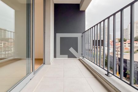 Varanda de apartamento para alugar com 1 quarto, 27m² em Vila Firmiano Pinto, São Paulo