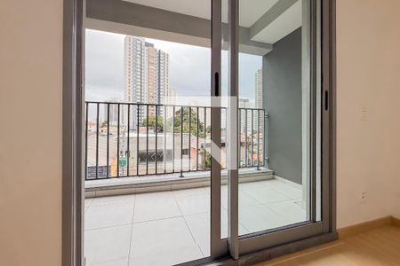 Varanda de apartamento para alugar com 1 quarto, 27m² em Vila Firmiano Pinto, São Paulo