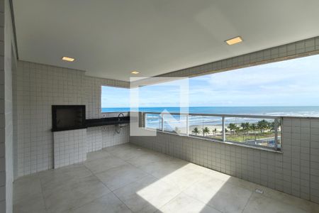 Sacada  de apartamento para alugar com 3 quartos, 102m² em Vila Caiçara, Praia Grande