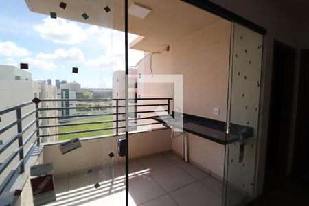 Sacada de apartamento para alugar com 2 quartos, 58m² em Shopping Park, Uberlândia