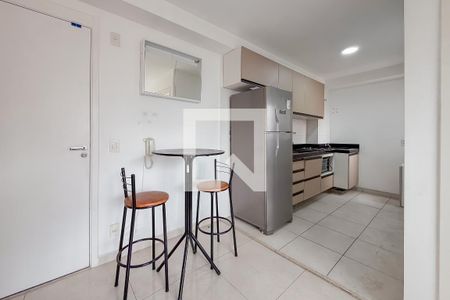 Cozinha e Área de Serviço de apartamento à venda com 2 quartos, 37m² em Sé, São Paulo