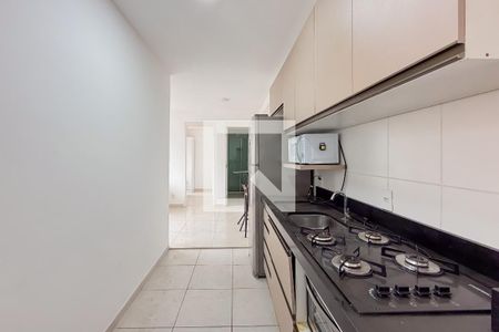 Cozinha e Área de Serviço de apartamento à venda com 2 quartos, 37m² em Sé, São Paulo