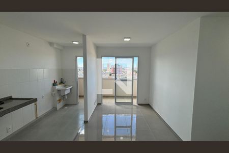 Sala - Sala de Jantar  de apartamento para alugar com 2 quartos, 46m² em Vila Curuçá, Santo André