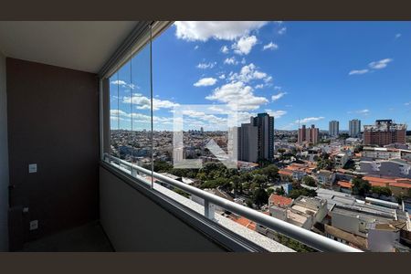 Sala - Sala de Jantar Varanda de apartamento para alugar com 2 quartos, 46m² em Vila Curuçá, Santo André
