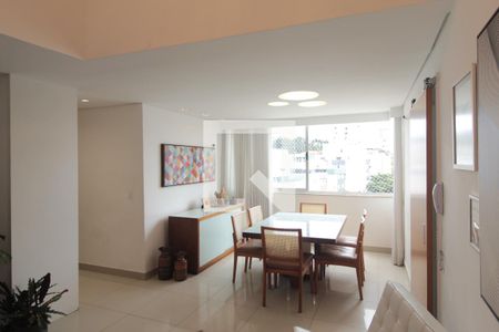 Sala de Estar de apartamento à venda com 3 quartos, 174m² em Castelo, Belo Horizonte