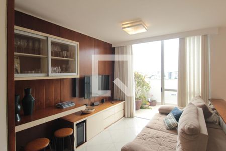 Sala de TV de apartamento à venda com 3 quartos, 174m² em Castelo, Belo Horizonte