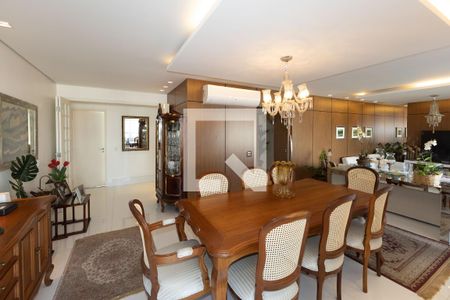 Sala de Jantar de apartamento à venda com 4 quartos, 194m² em Vila da Serra, Nova Lima