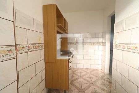 Cozinha e Área de Serviço de apartamento para alugar com 1 quarto, 40m² em Canudos, Novo Hamburgo
