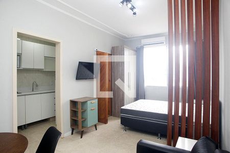 Studio - Sala / Quarto de kitnet/studio para alugar com 1 quarto, 25m² em Azenha, Porto Alegre